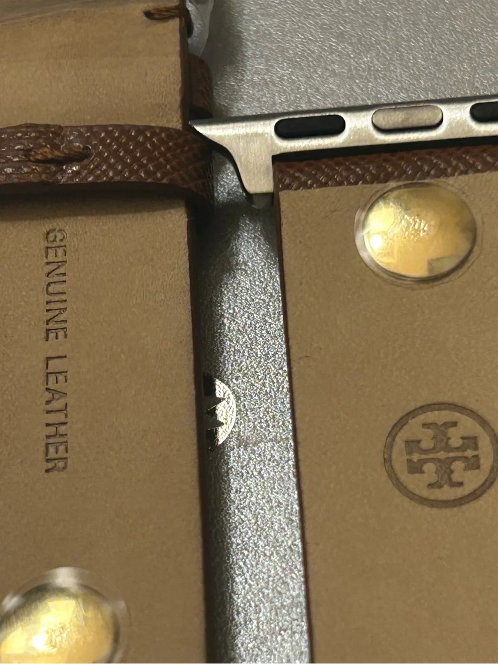Tory Burch Saffiano Leather Apple Watch ⌚️ Band 38-40mm NWOT